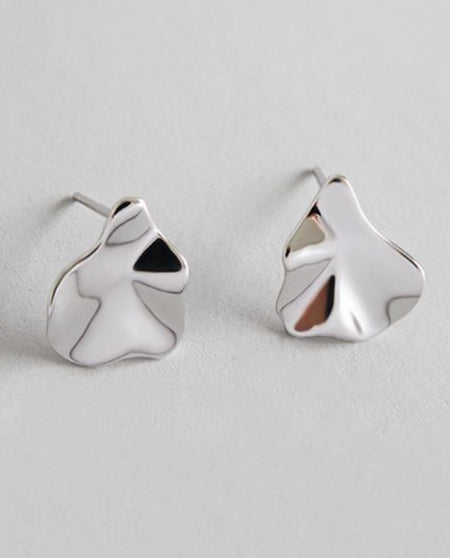 Organic Studs Sterling Silver