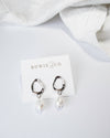 Oceania Organic Shape Pearl Earrings