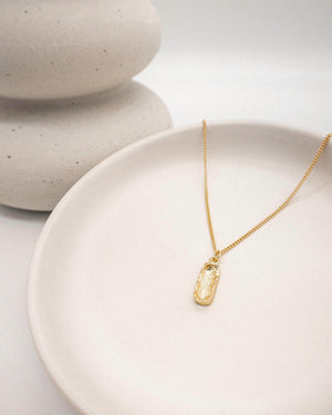 Midas Gold Bar Necklace 18k