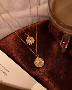 Ancient Coin Necklace