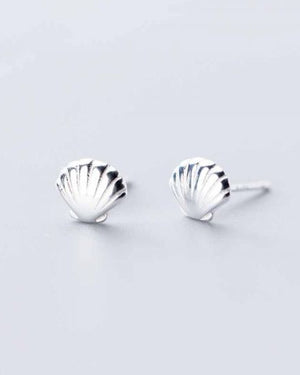 Shell Stud Earrings