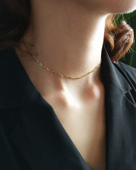 Midas Choker Chain Necklace 18k Gold