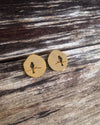 Bird Silhouette Stud Earrings