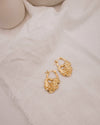 Midas Molten Gold Earrings 18k