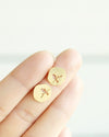 Bird Silhouette Stud Earrings