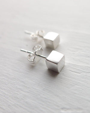 Cube Stud Earrings