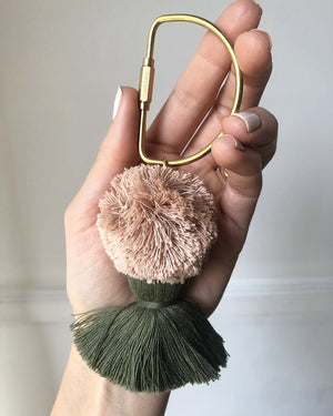 Luxebaby BRASS Keyrings