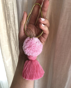 Luxebaby BRASS Keyrings